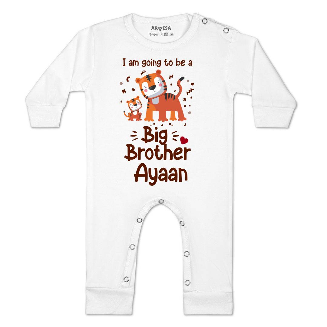 Arvesa I am going to Be Big Brother Baby Boy & Girl Dress