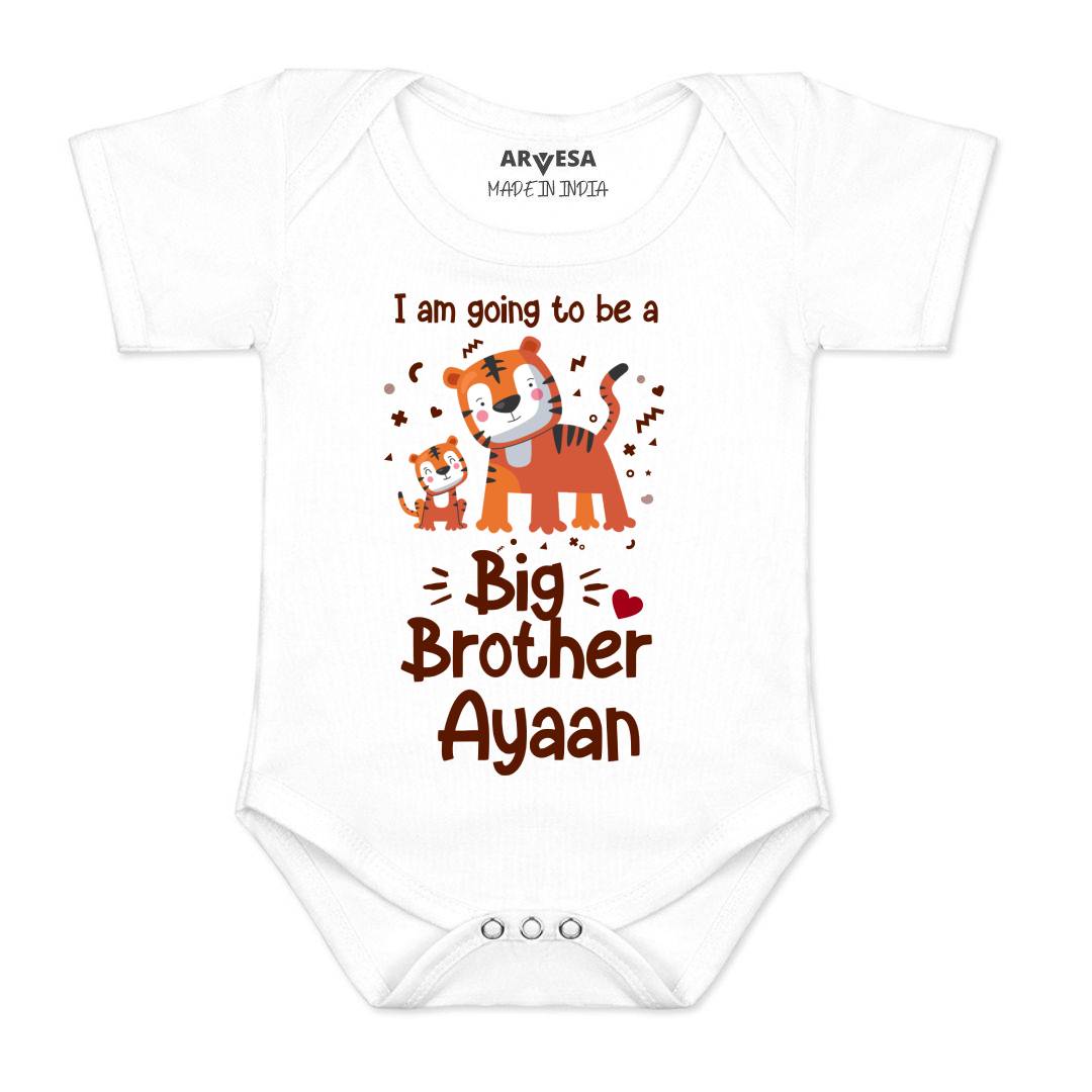 Arvesa I am going to Be Big Brother Baby Boy & Girl Dress