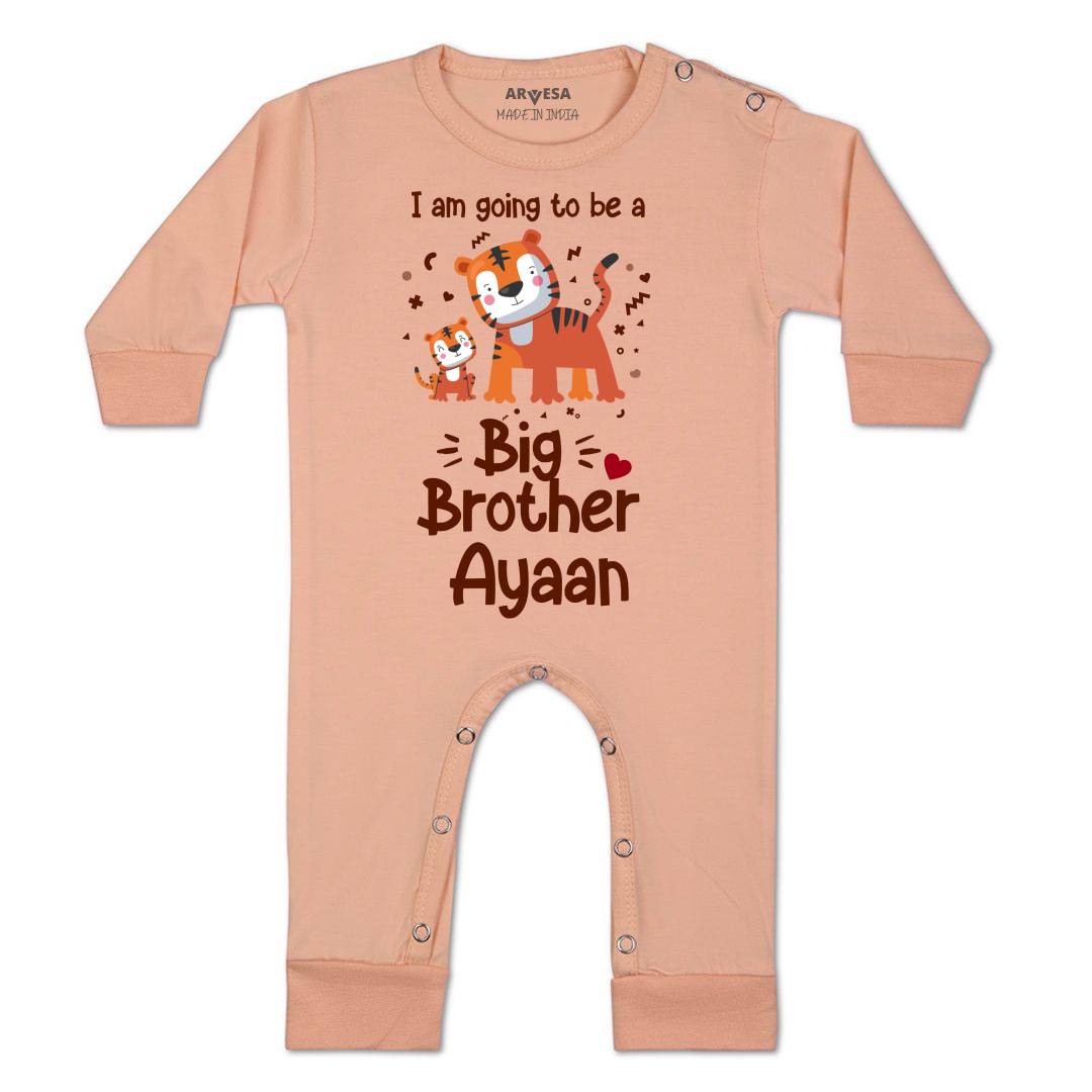 Arvesa I am going to Be Big Brother Baby Boy & Girl Dress
