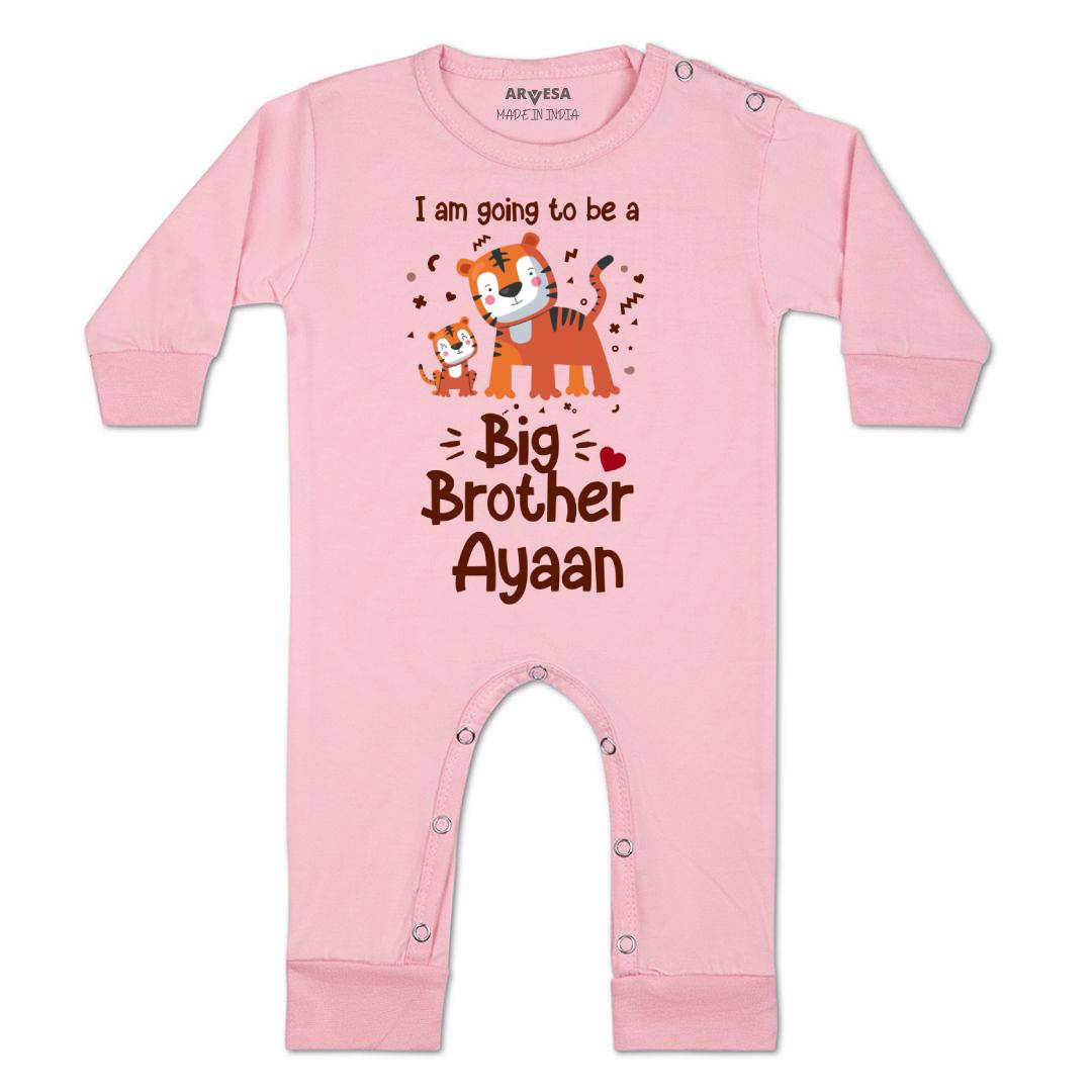Arvesa I am going to Be Big Brother Baby Boy & Girl Dress
