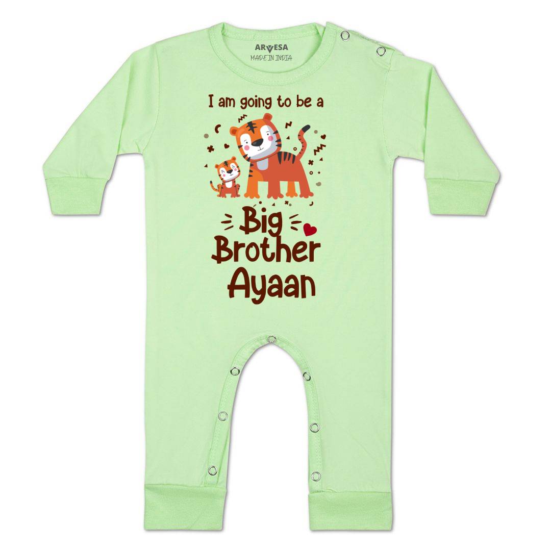 Arvesa I am going to Be Big Brother Baby Boy & Girl Dress