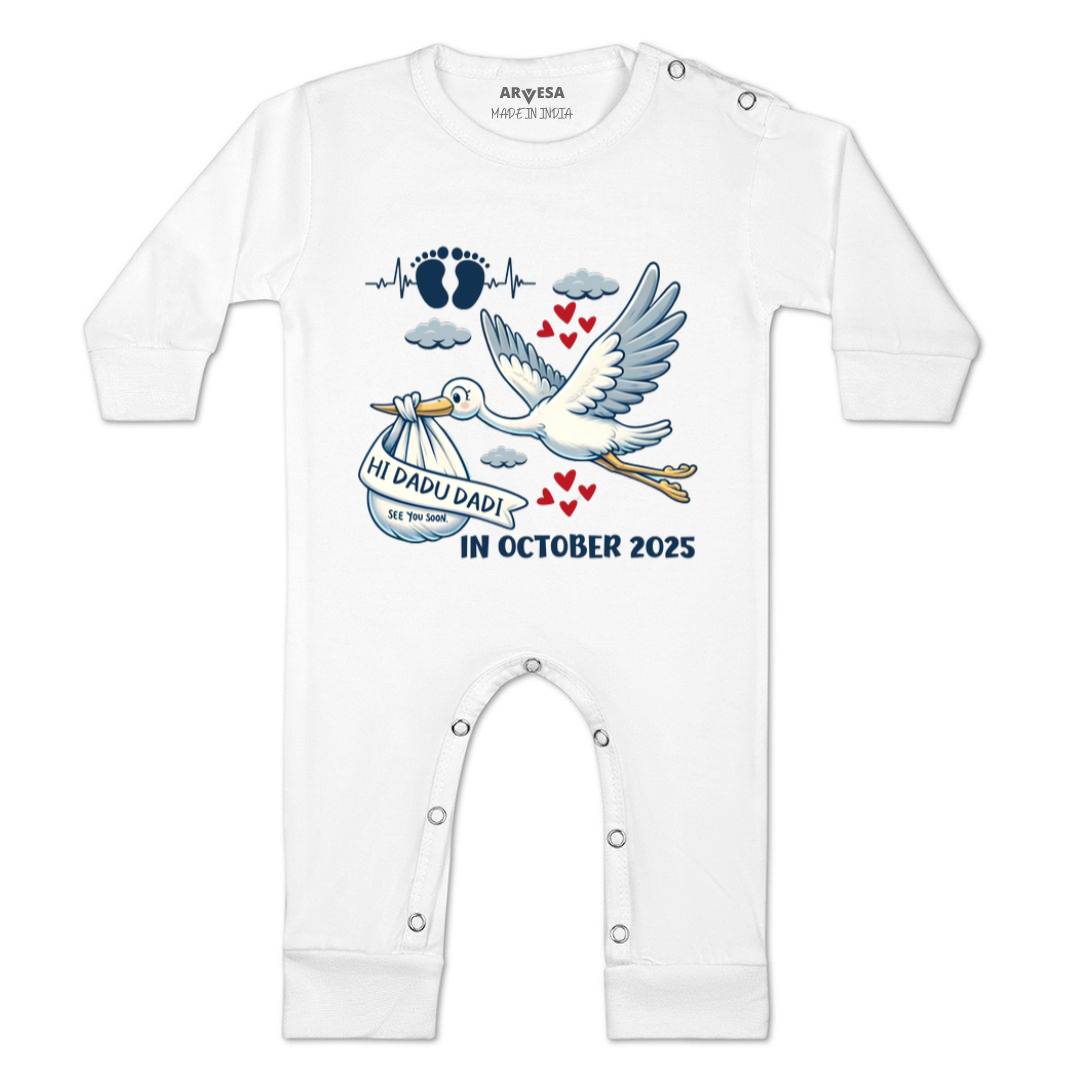 Arvesa I Dada Dadi See You Soon Baby Boy & Girl Dress