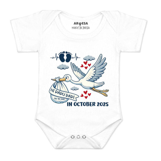 Arvesa I Dada Dadi See You Soon Baby Boy & Girl Dress
