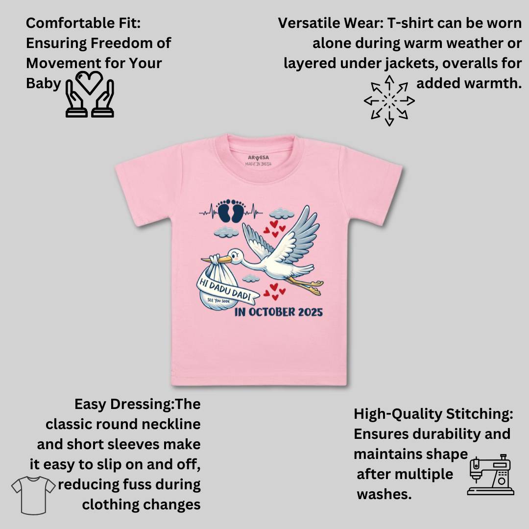 Arvesa I Dada Dadi See You Soon Baby Boy & Girl Dress