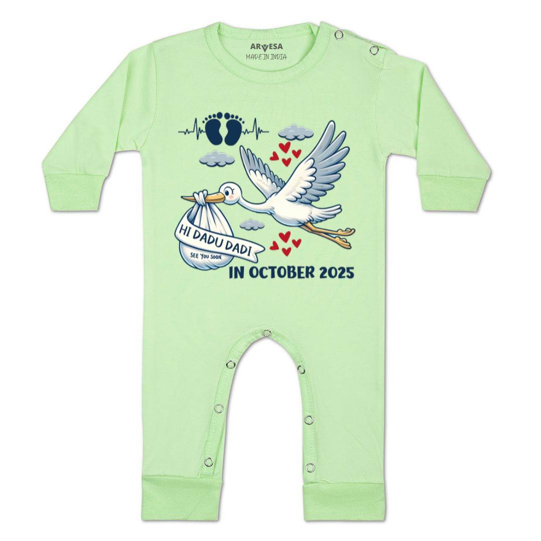 Arvesa I Dada Dadi See You Soon Baby Boy & Girl Dress