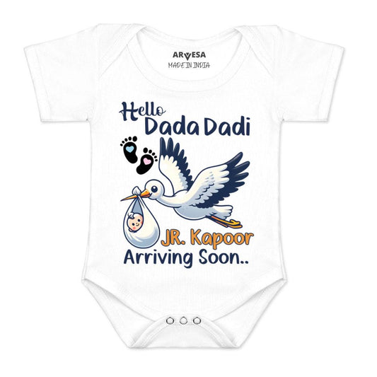 Arvesa I Dada Dadi See You Soon Baby Boy & Girl Dress