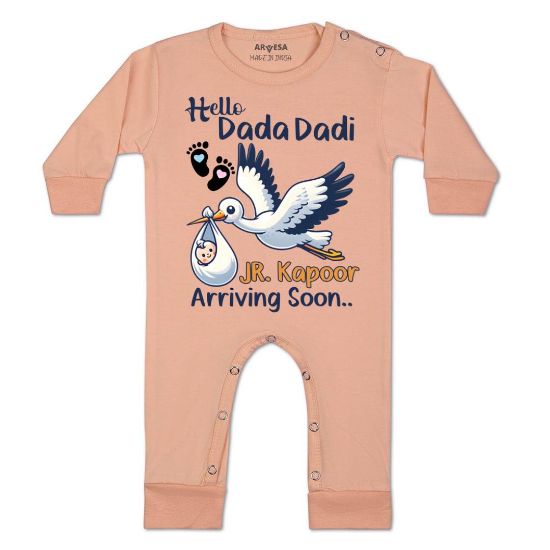 Arvesa I Dada Dadi See You Soon Baby Boy & Girl Dress