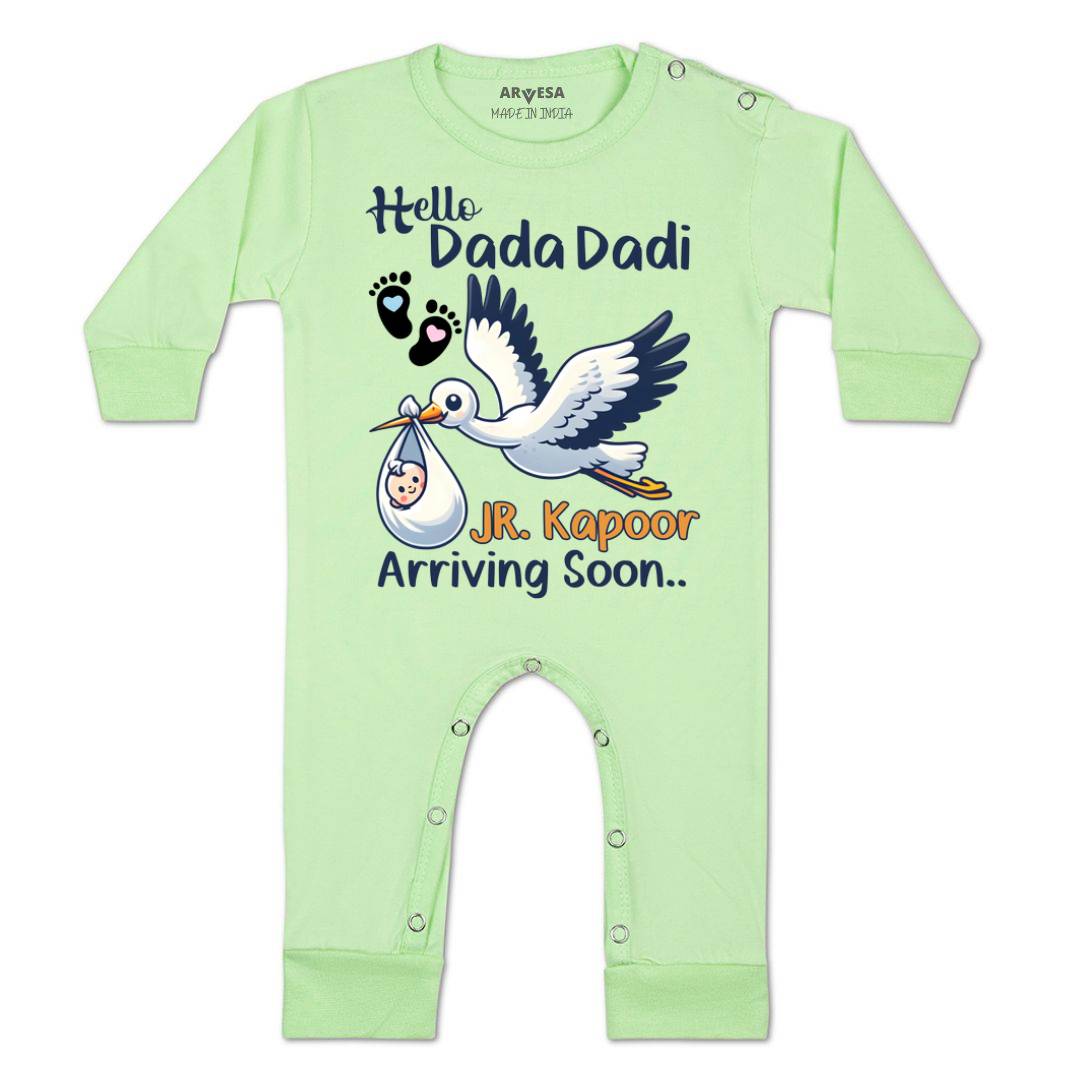 Arvesa I Dada Dadi See You Soon Baby Boy & Girl Dress