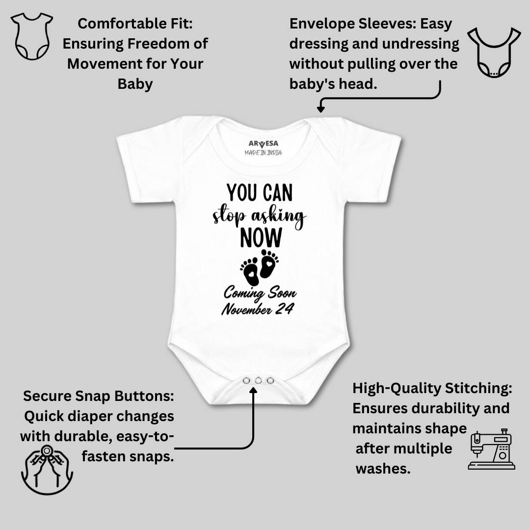 Arvesa Coming Soon Baby Boy & Girl Dress