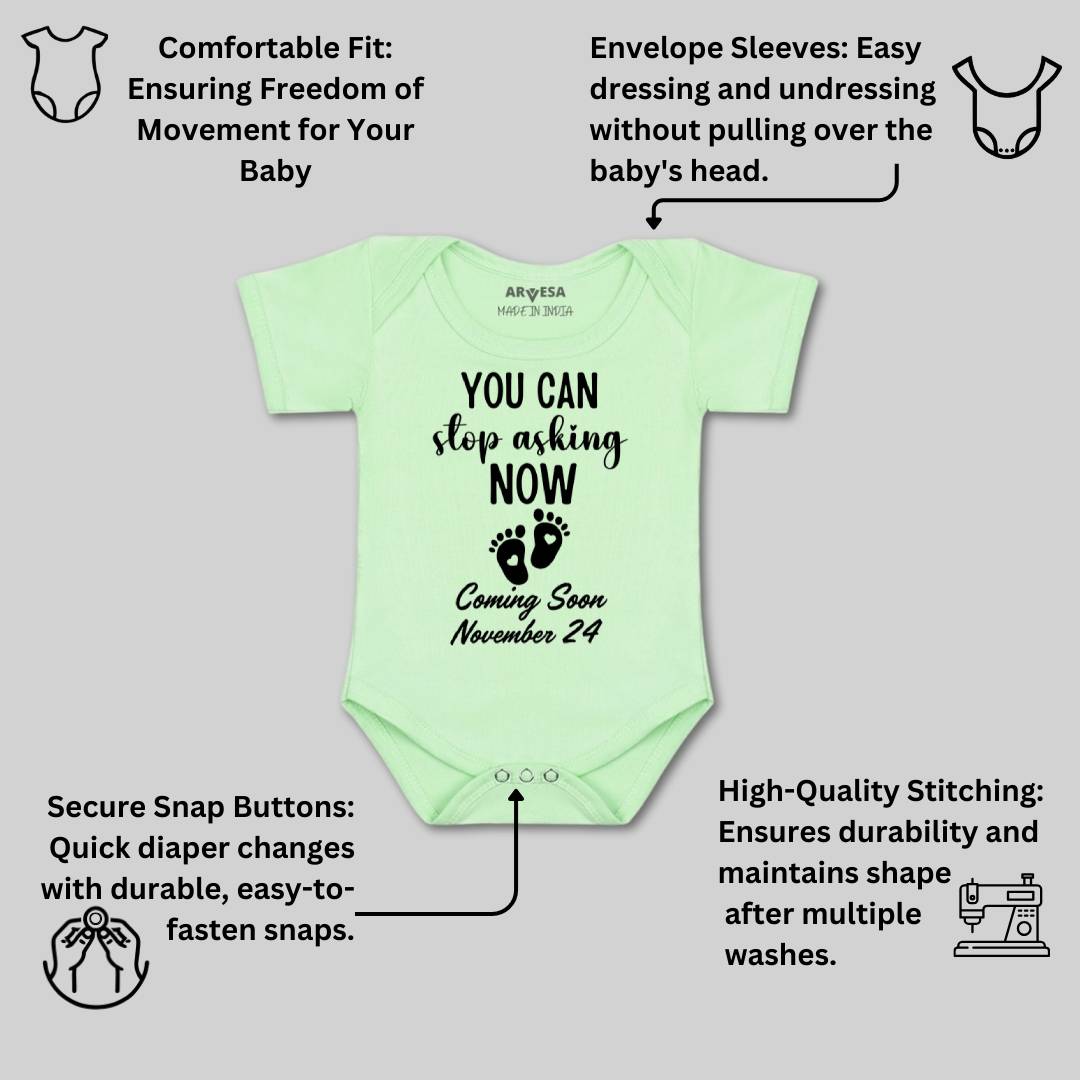 Arvesa Coming Soon Baby Boy & Girl Dress