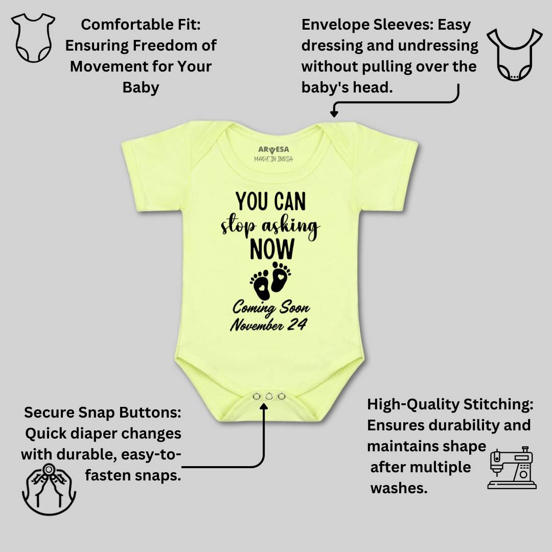 Arvesa Coming Soon Baby Boy & Girl Dress