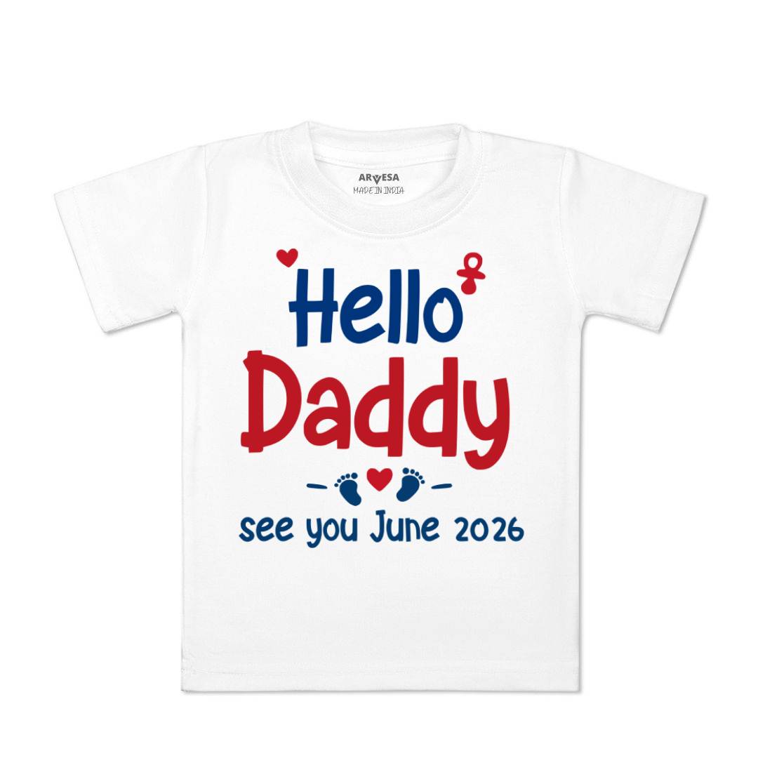 Arvesa Hello Daddy Baby Boy & Girl Dress