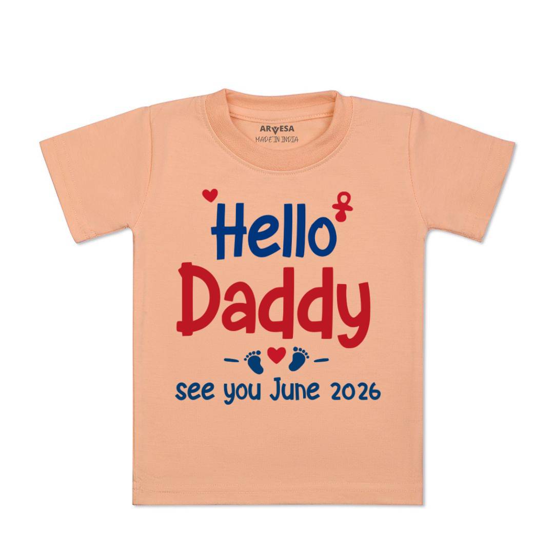 Arvesa Hello Daddy Baby Boy & Girl Dress