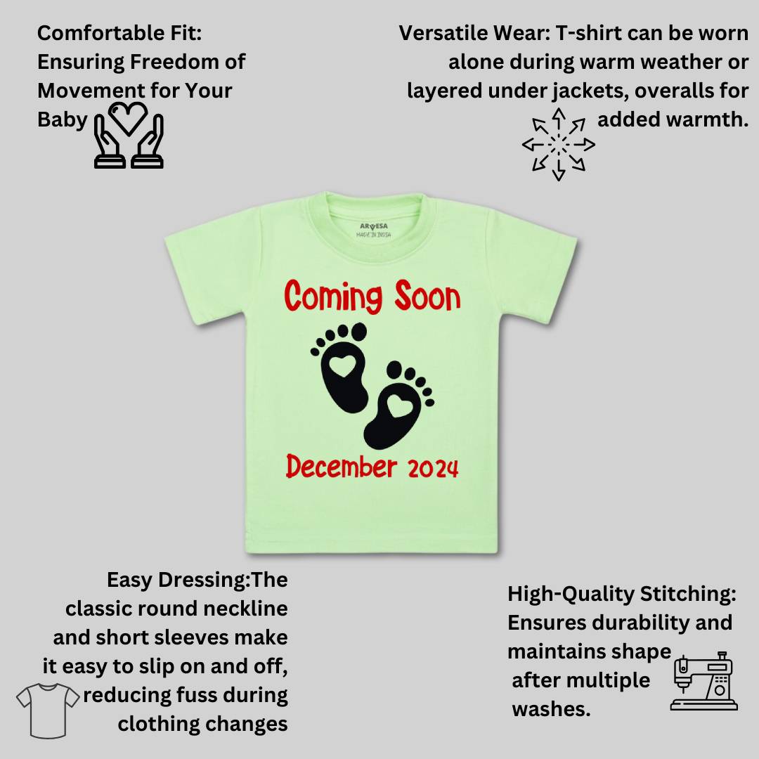 Arvesa Coming Soon Baby Boy & Girl Dress