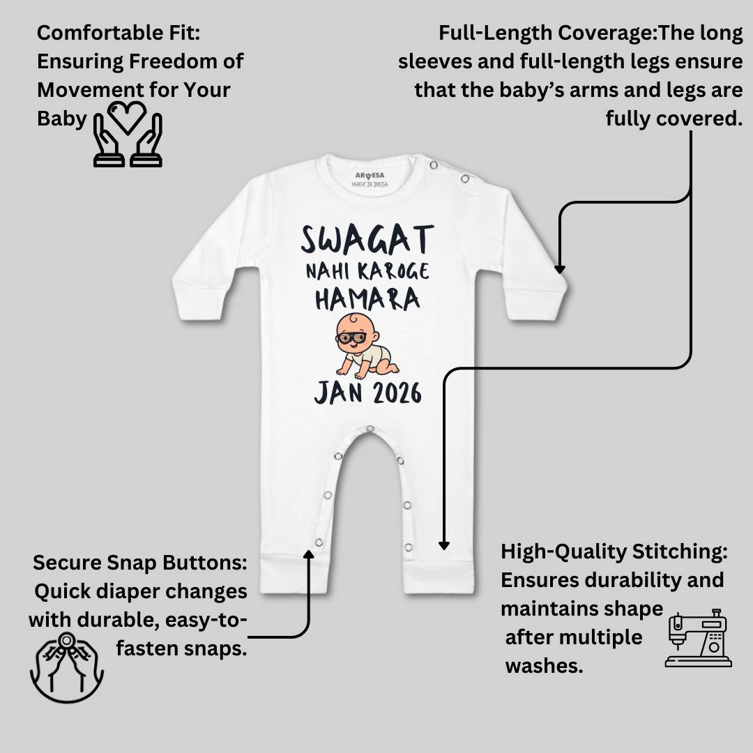 Arvesa Swagat Nahi Karoge Hamara Baby Boy & Girl Dress
