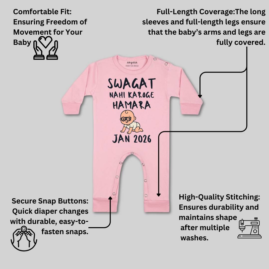 Arvesa Swagat Nahi Karoge Hamara Baby Boy & Girl Dress