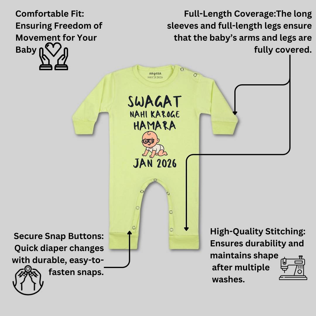 Arvesa Swagat Nahi Karoge Hamara Baby Boy & Girl Dress