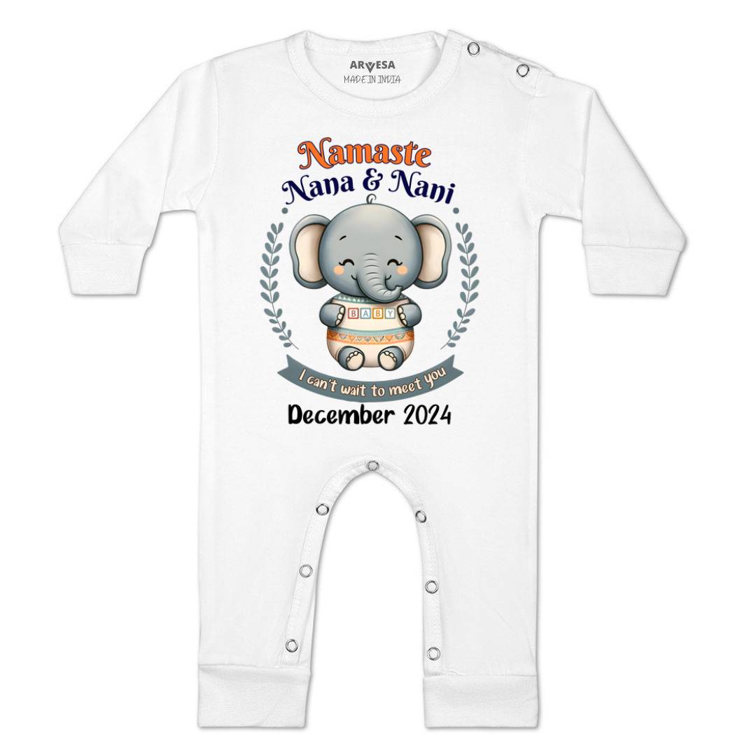 Arvesa Namaste Nana Nani Baby Boy & Girl Dress