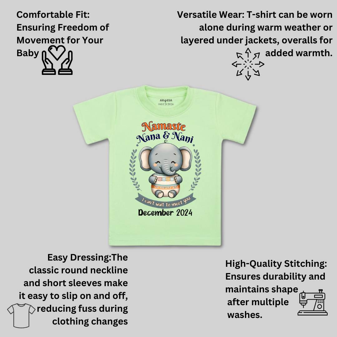 Arvesa Namaste Nana Nani Baby Boy & Girl Dress