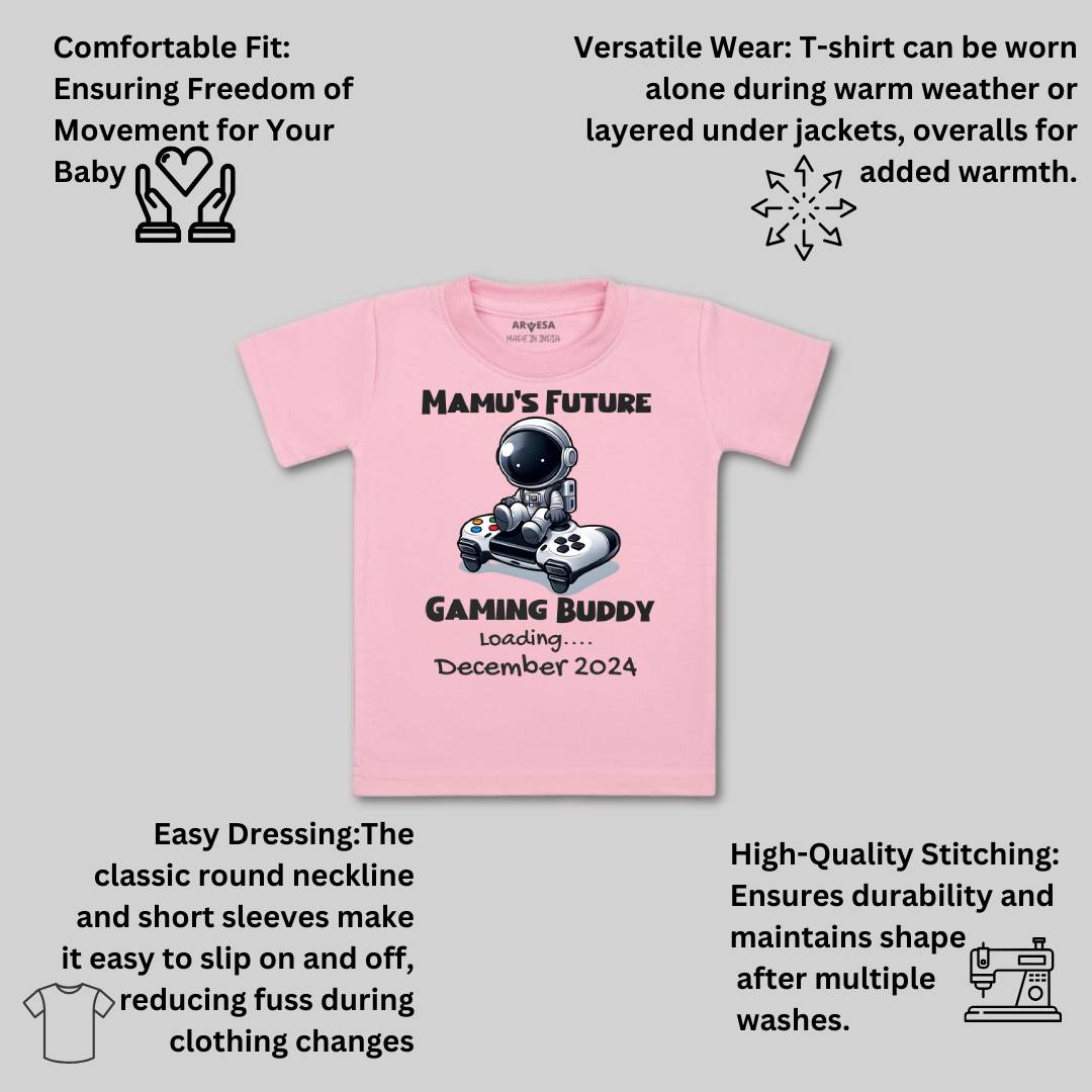 Arvesa Mamu Future Gaming Buddy Baby Boy & Girl Dress