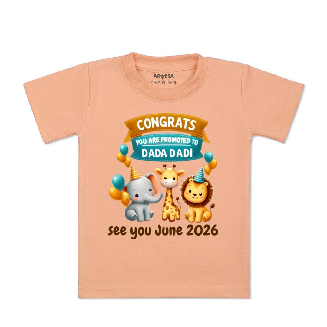 Arvesa Congrats Dada Dadi Baby Boy & Girl Dress