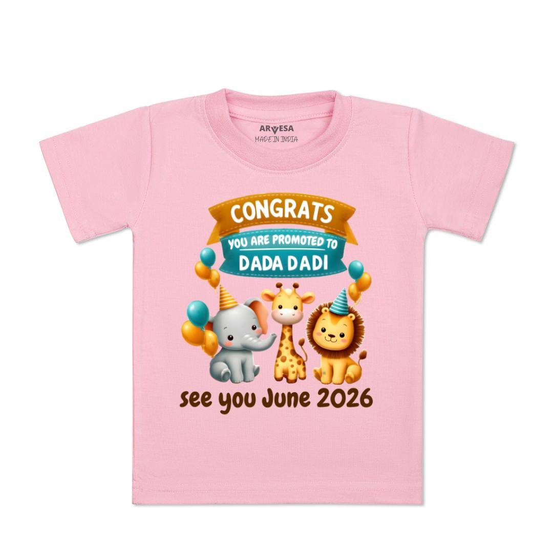 Arvesa Congrats Dada Dadi Baby Boy & Girl Dress