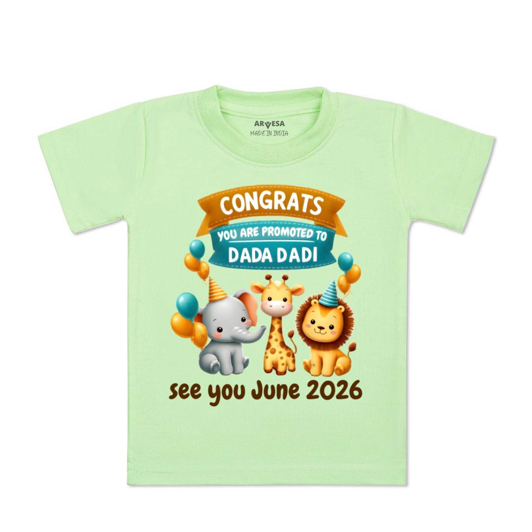 Arvesa Congrats Dada Dadi Baby Boy & Girl Dress