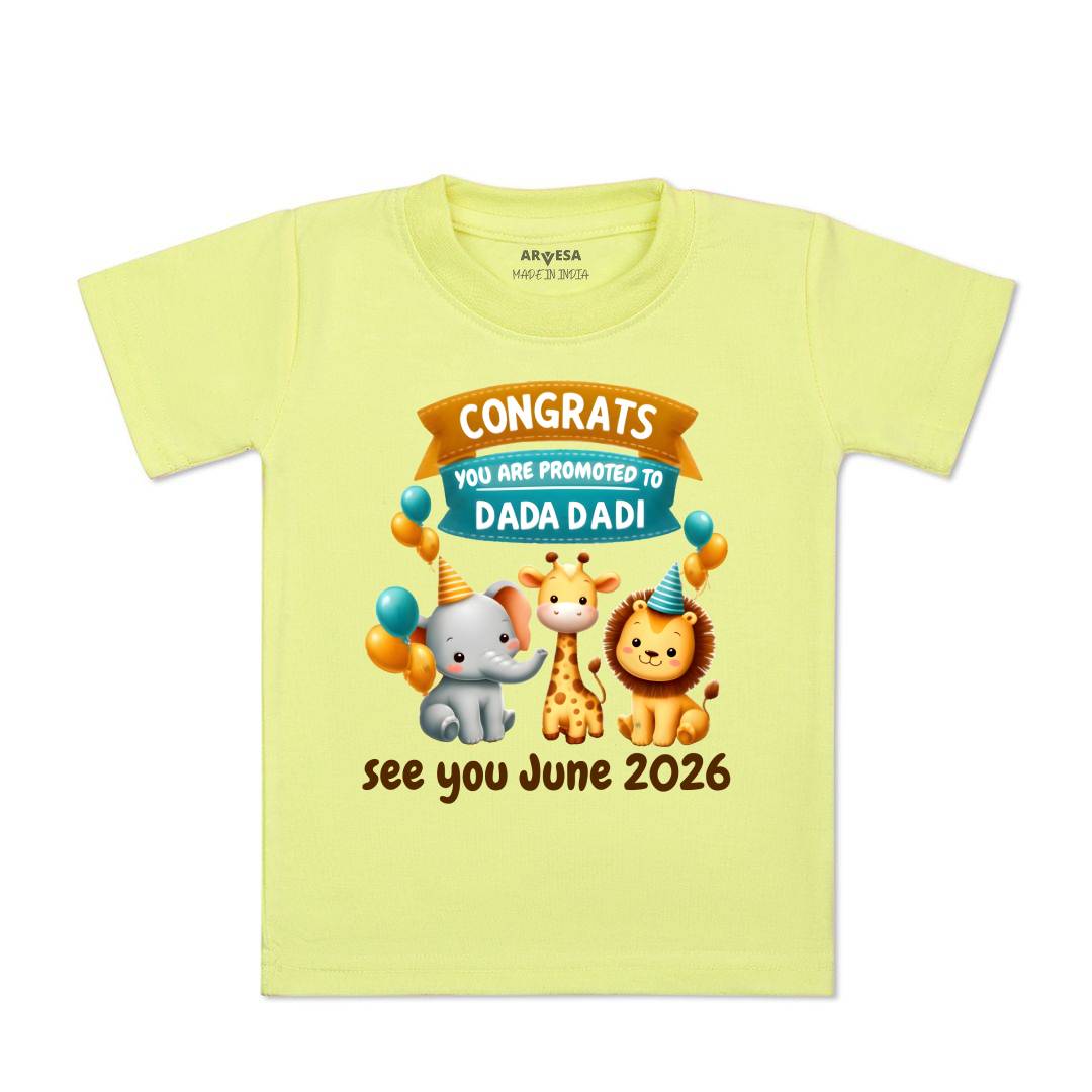 Arvesa Congrats Dada Dadi Baby Boy & Girl Dress