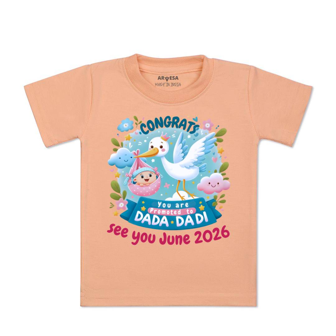 Arvesa Congrats Dada Dadi Baby Boy & Girl Dress