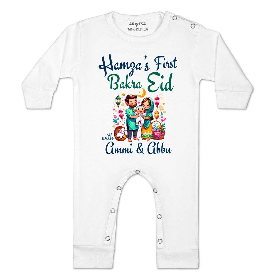 Arvesa My First Eid  Baby Boy & Girl Dress