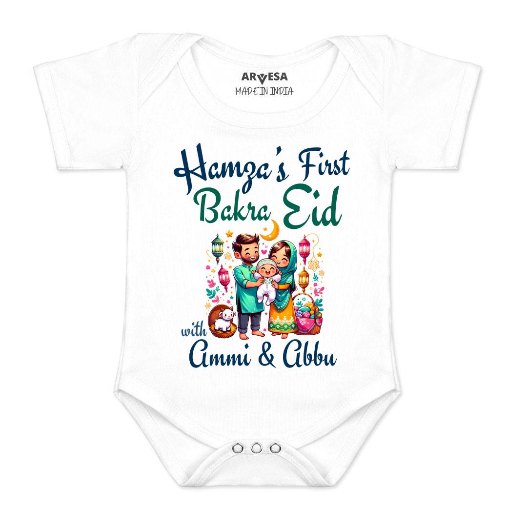 Arvesa My First Eid  Baby Boy & Girl Dress