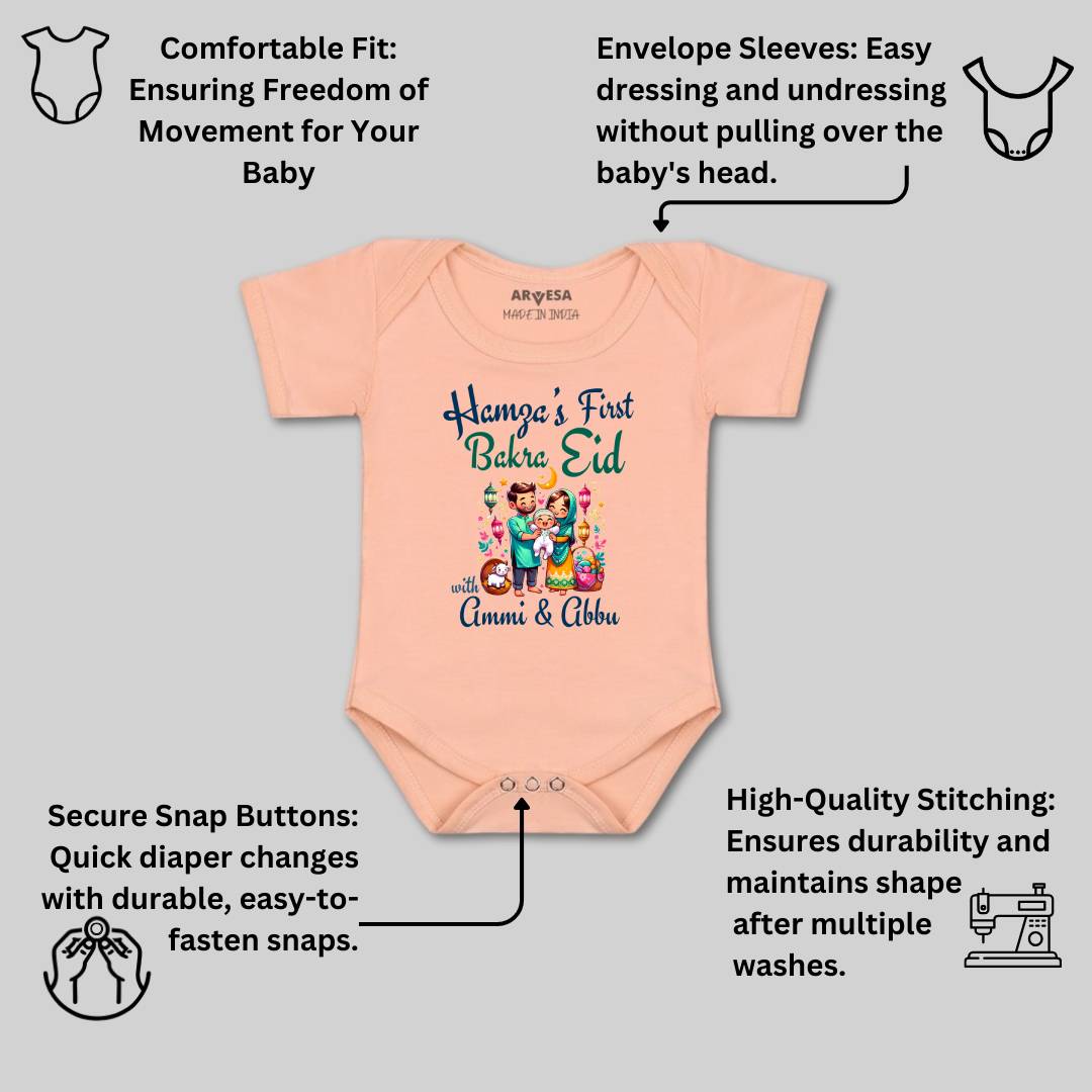 Arvesa My First Eid  Baby Boy & Girl Dress