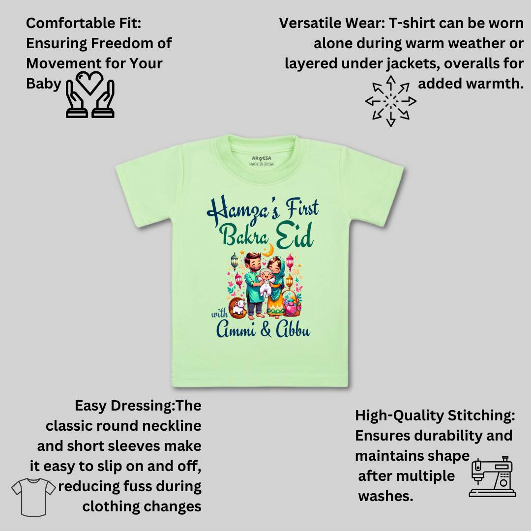 Arvesa My First Eid  Baby Boy & Girl Dress