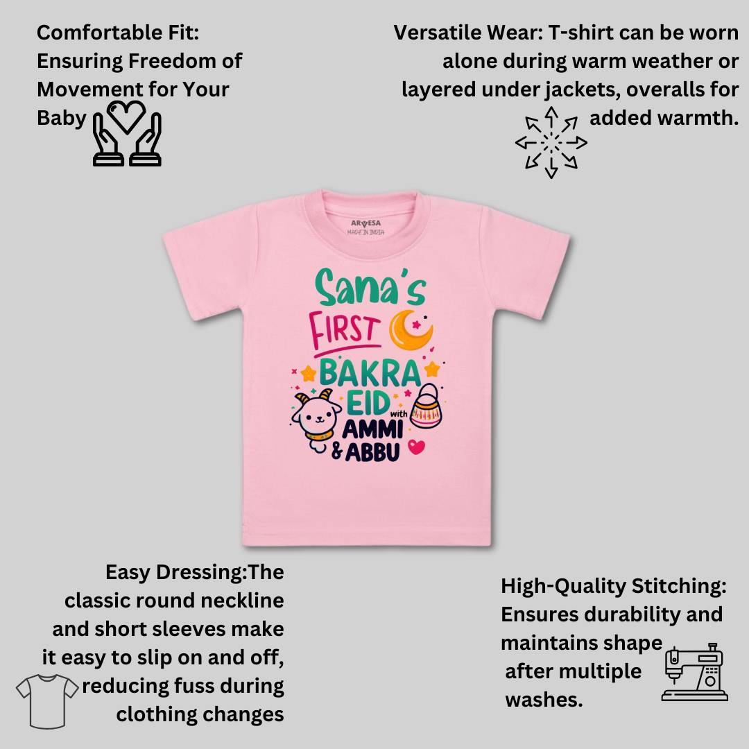 Arvesa My First Eid  Baby Boy & Girl Dress