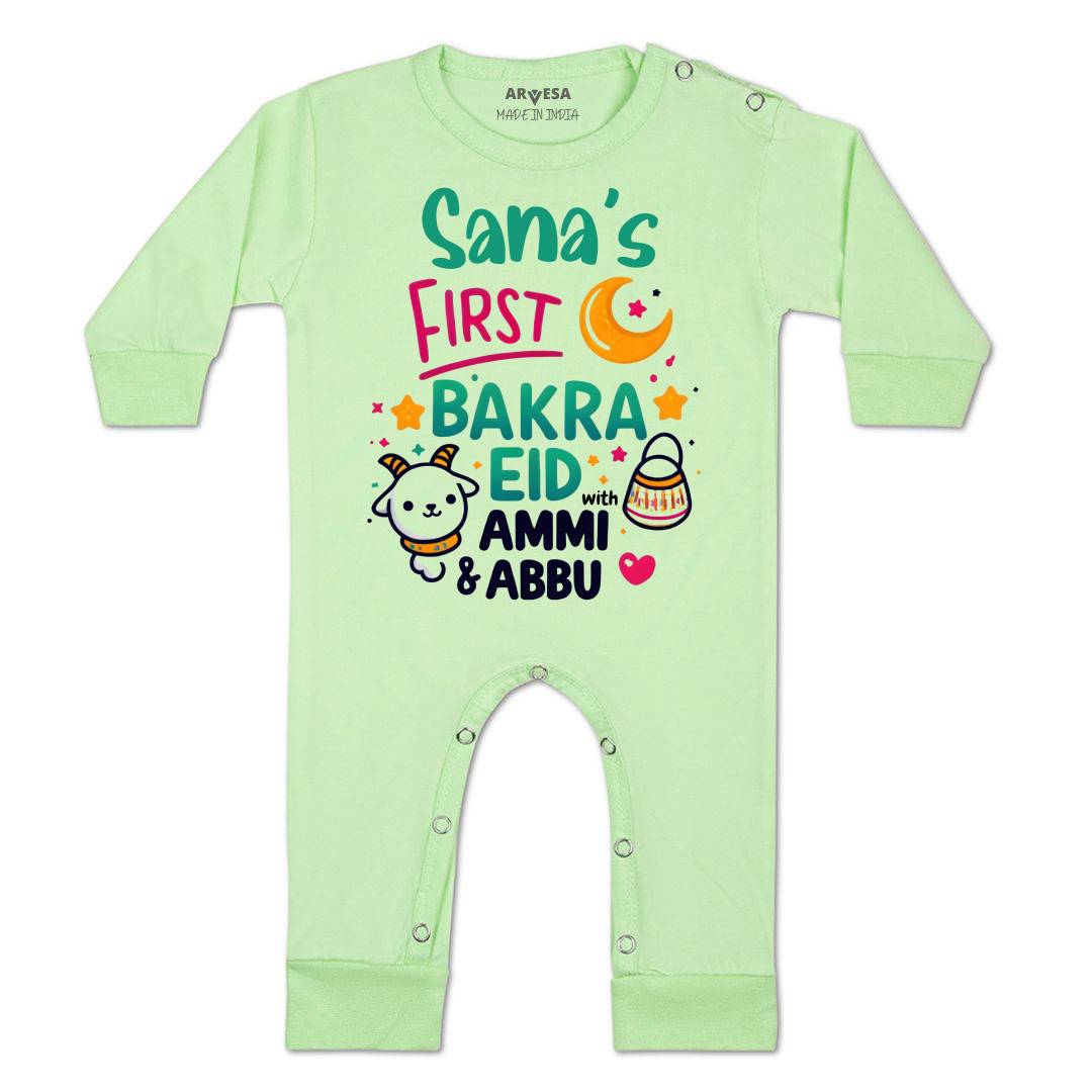 Arvesa My First Eid  Baby Boy & Girl Dress