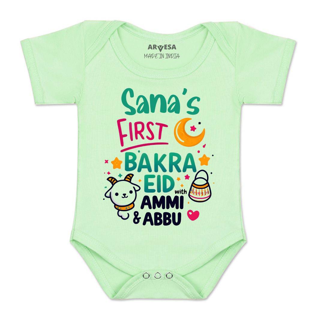 Arvesa My First Eid  Baby Boy & Girl Dress