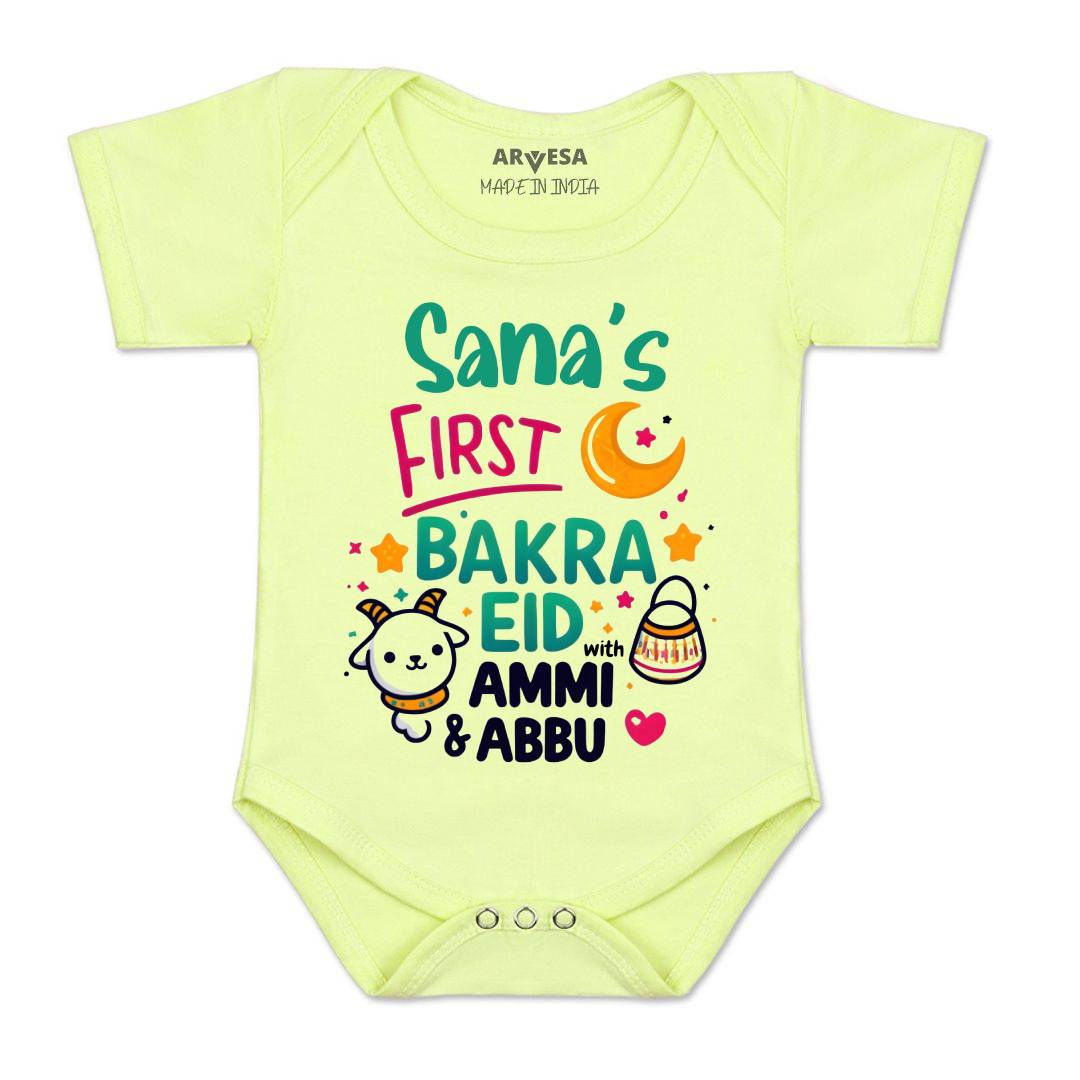 Arvesa My First Eid  Baby Boy & Girl Dress