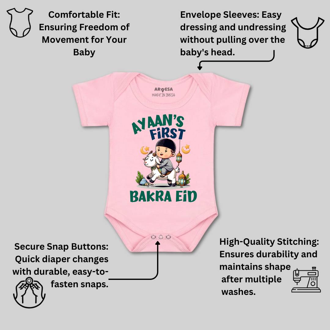 Arvesa My First Eid  Baby Boy & Girl Dress