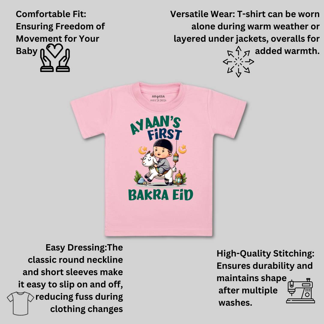 Arvesa My First Eid  Baby Boy & Girl Dress