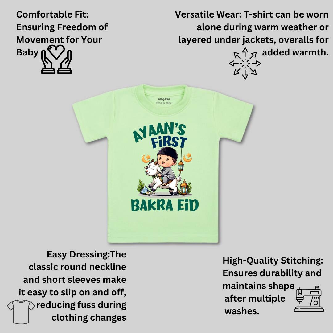 Arvesa My First Eid  Baby Boy & Girl Dress