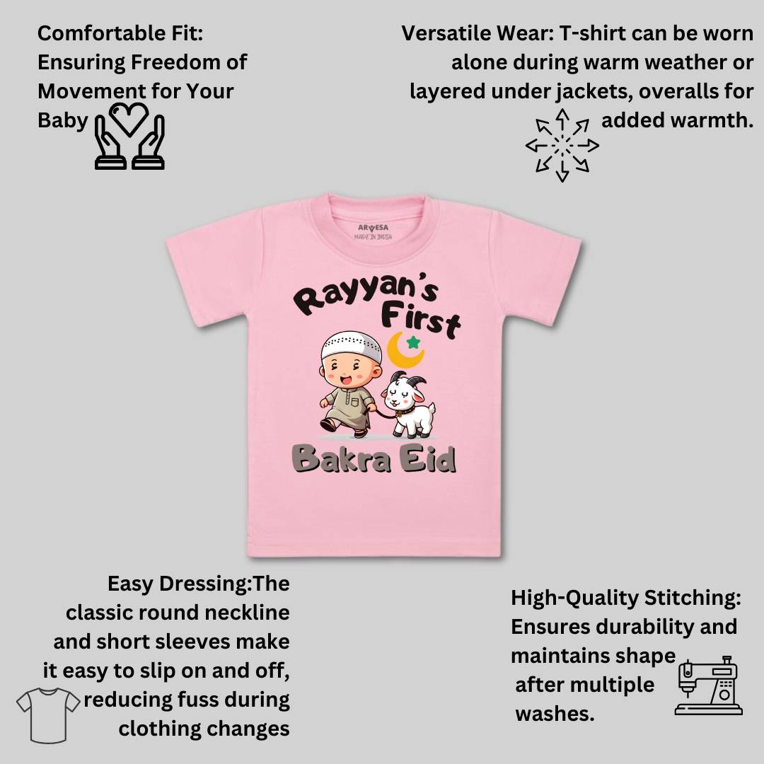 Arvesa My First Eid  Baby Boy & Girl Dress