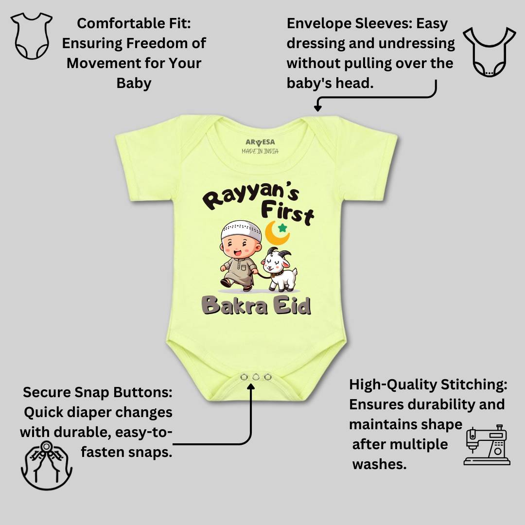 Arvesa My First Eid  Baby Boy & Girl Dress