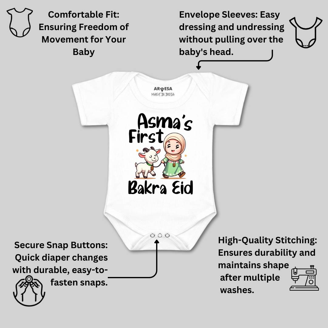 Arvesa My First Eid  Baby Boy & Girl Dress