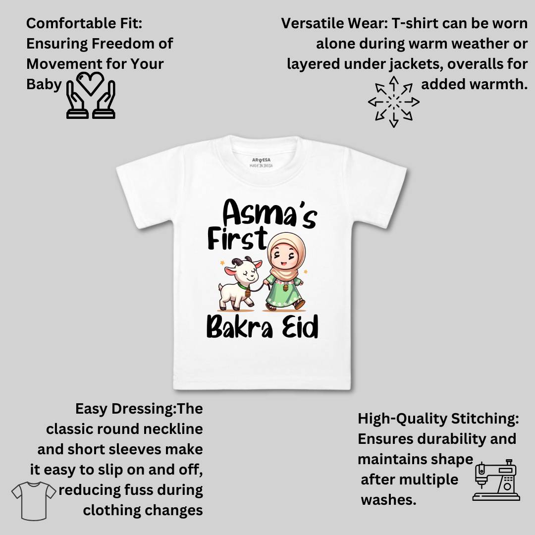 Arvesa My First Eid  Baby Boy & Girl Dress