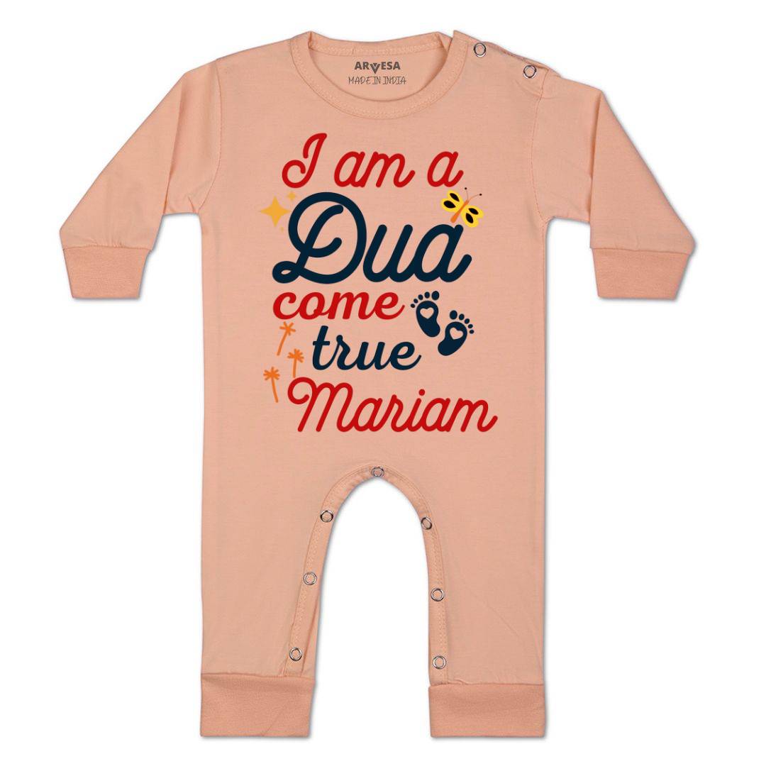 Arvesa I am Dua Come True Baby Boy & Girl Dress
