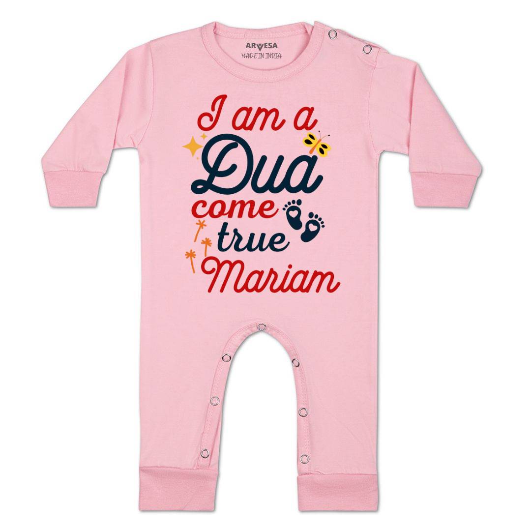 Arvesa I am Dua Come True Baby Boy & Girl Dress
