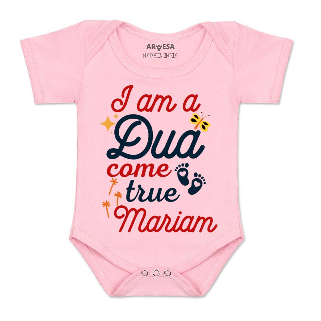 Arvesa I am Dua Come True Baby Boy & Girl Dress