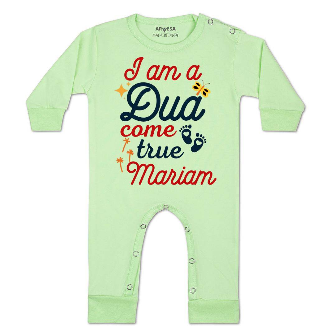 Arvesa I am Dua Come True Baby Boy & Girl Dress