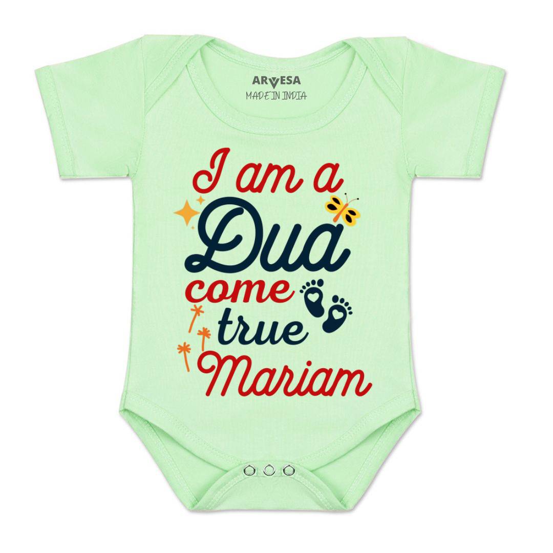 Arvesa I am Dua Come True Baby Boy & Girl Dress