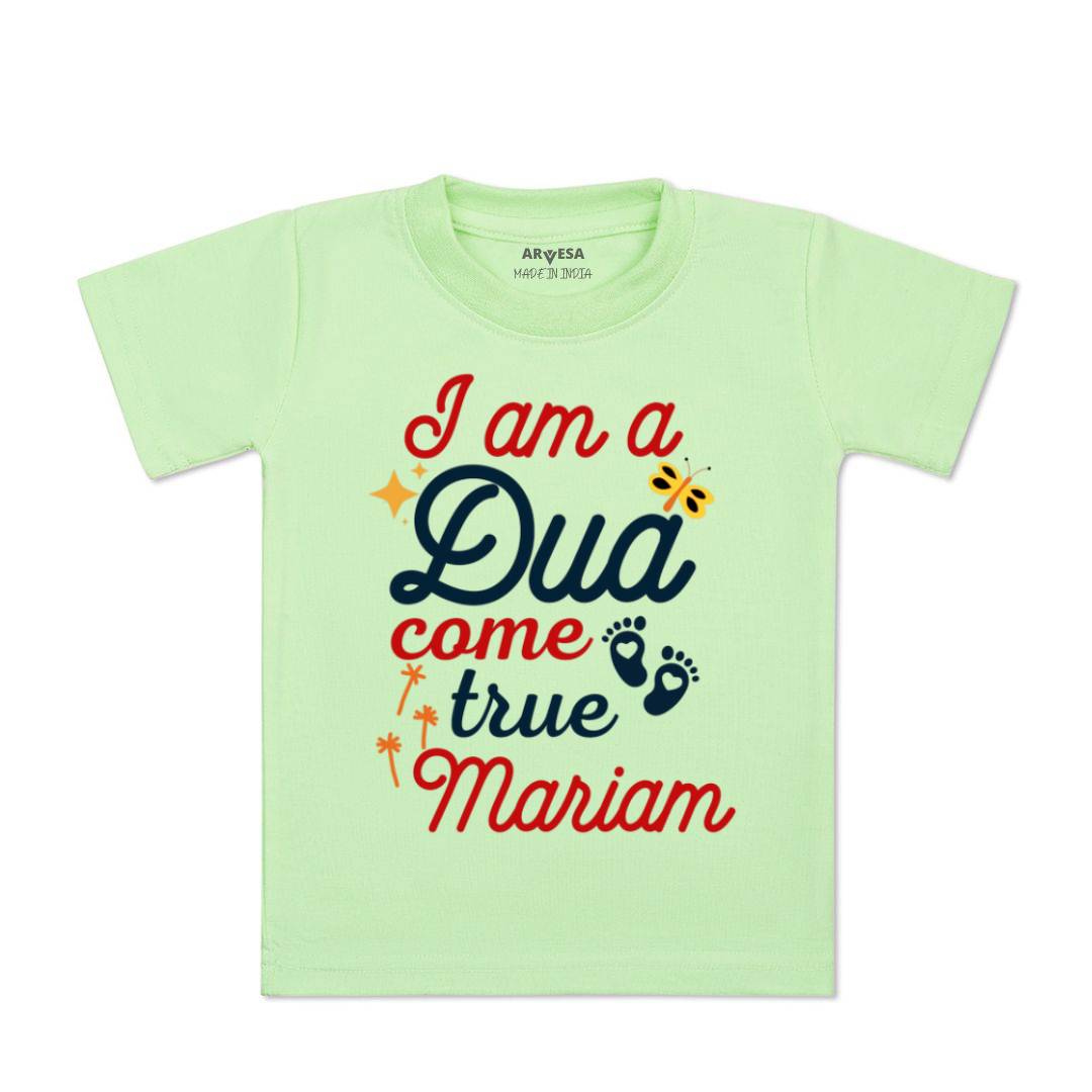 Arvesa I am Dua Come True Baby Boy & Girl Dress